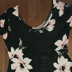 Floral Above-The-Knee Dress